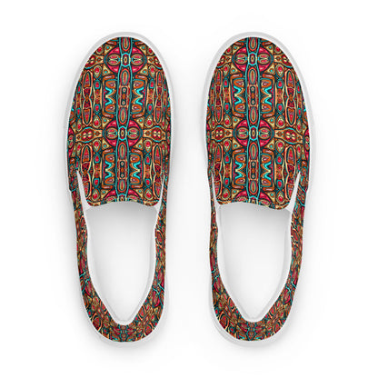 DMV 2006 Psy Artsy Men’s slip-on canvas shoes