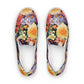 DMV 0528 Floral Men’s slip-on canvas shoes