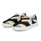 DMV 0234 Abstract Art Men’s slip-on canvas shoes