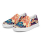 DMV 0253 Floral Men’s slip-on canvas shoes