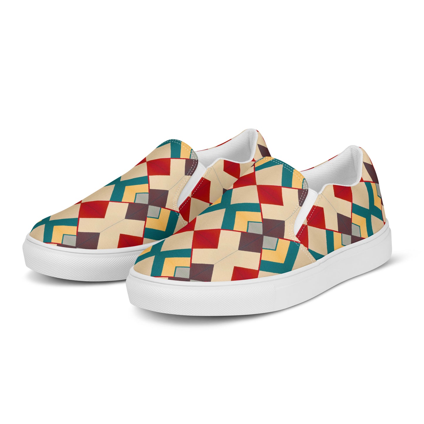 DMV 0129 Classic Boho Men’s slip-on canvas shoes