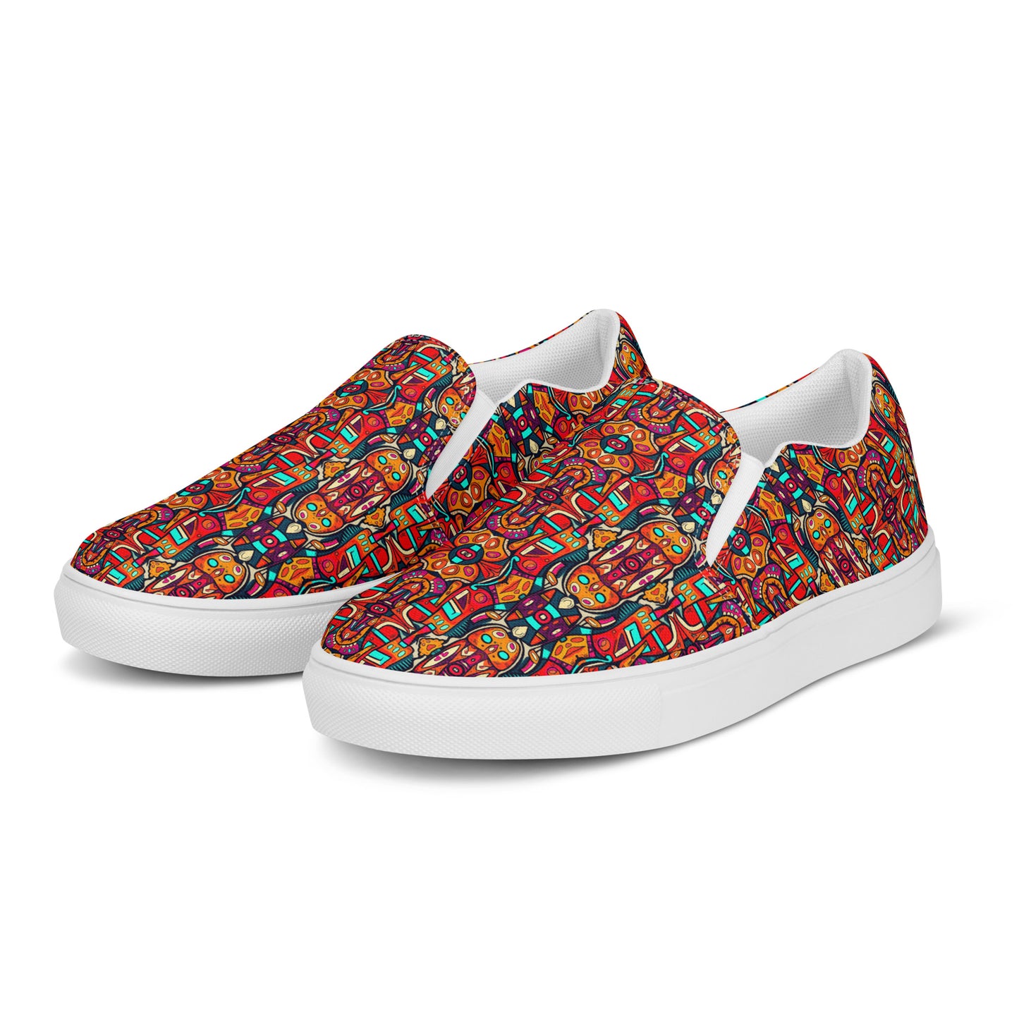 DMV 0110 Psy Artsy Men’s slip-on canvas shoes