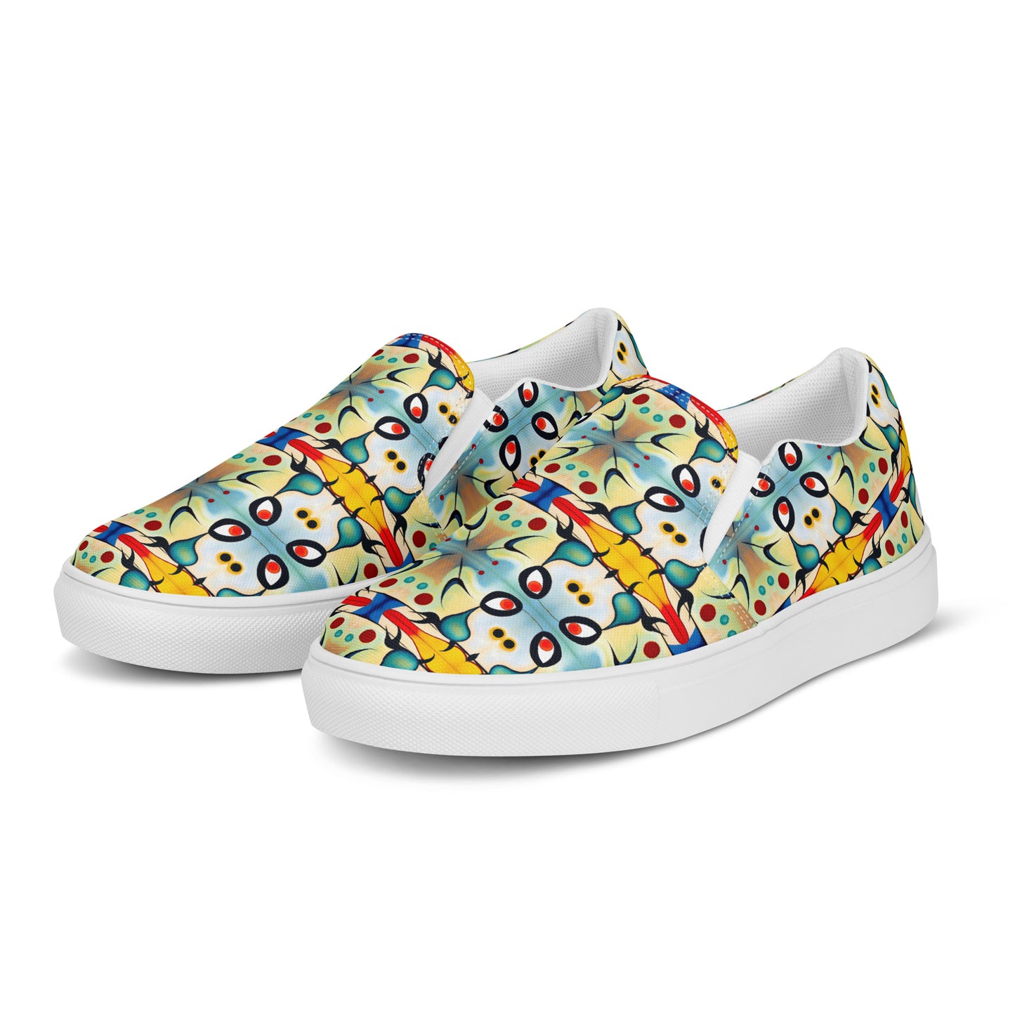 DMV 0102 Vintage Artsy Men’s slip-on canvas shoes