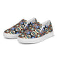 DMV 0221 Conceptual Artsy Men’s slip-on canvas shoes