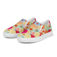 DMV 0106 Floral Men’s slip-on canvas shoes