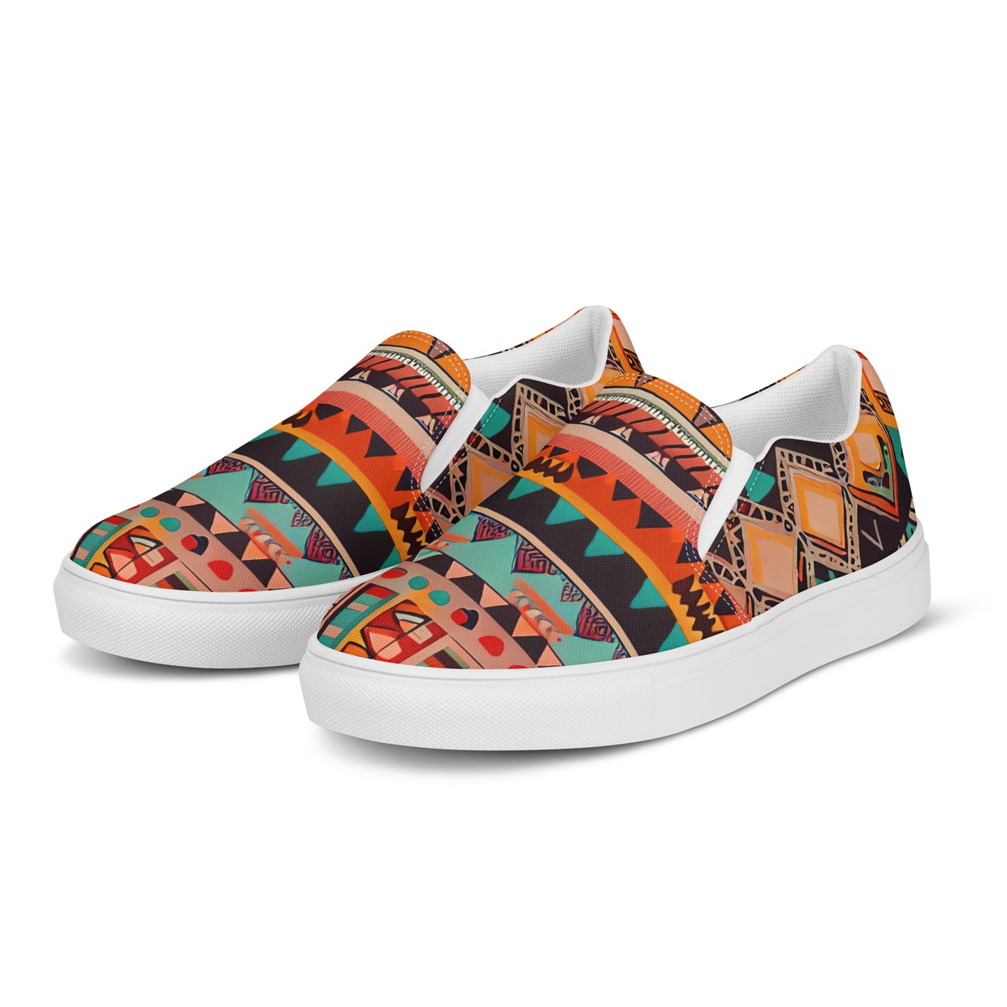 DMV 0415 Boho Men’s slip-on canvas shoes