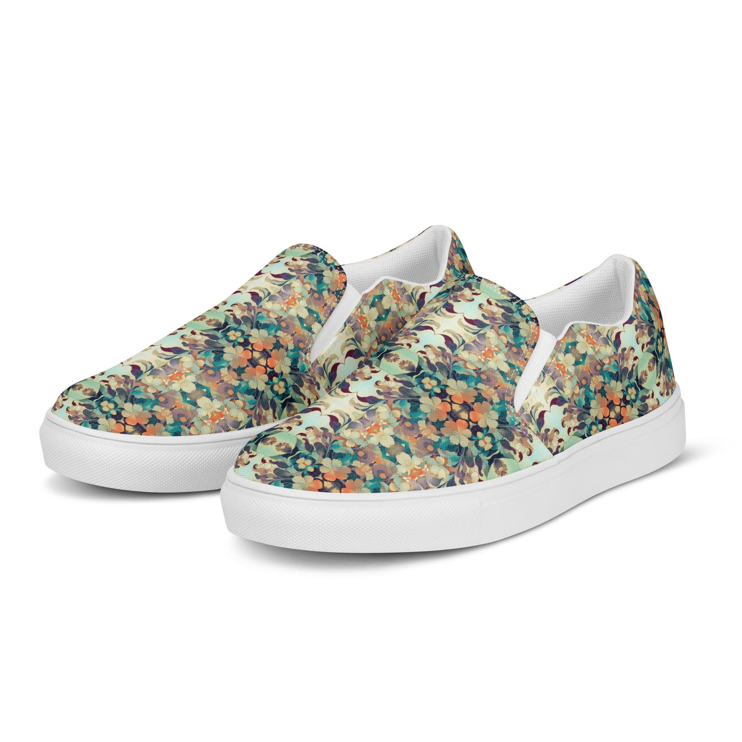 DMV 0408 Chic Boho Men’s slip-on canvas shoes