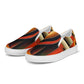 DMV 0261 Retro Art Men’s slip-on canvas shoes