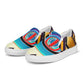 DMV 0572 Retro Art Men’s slip-on canvas shoes