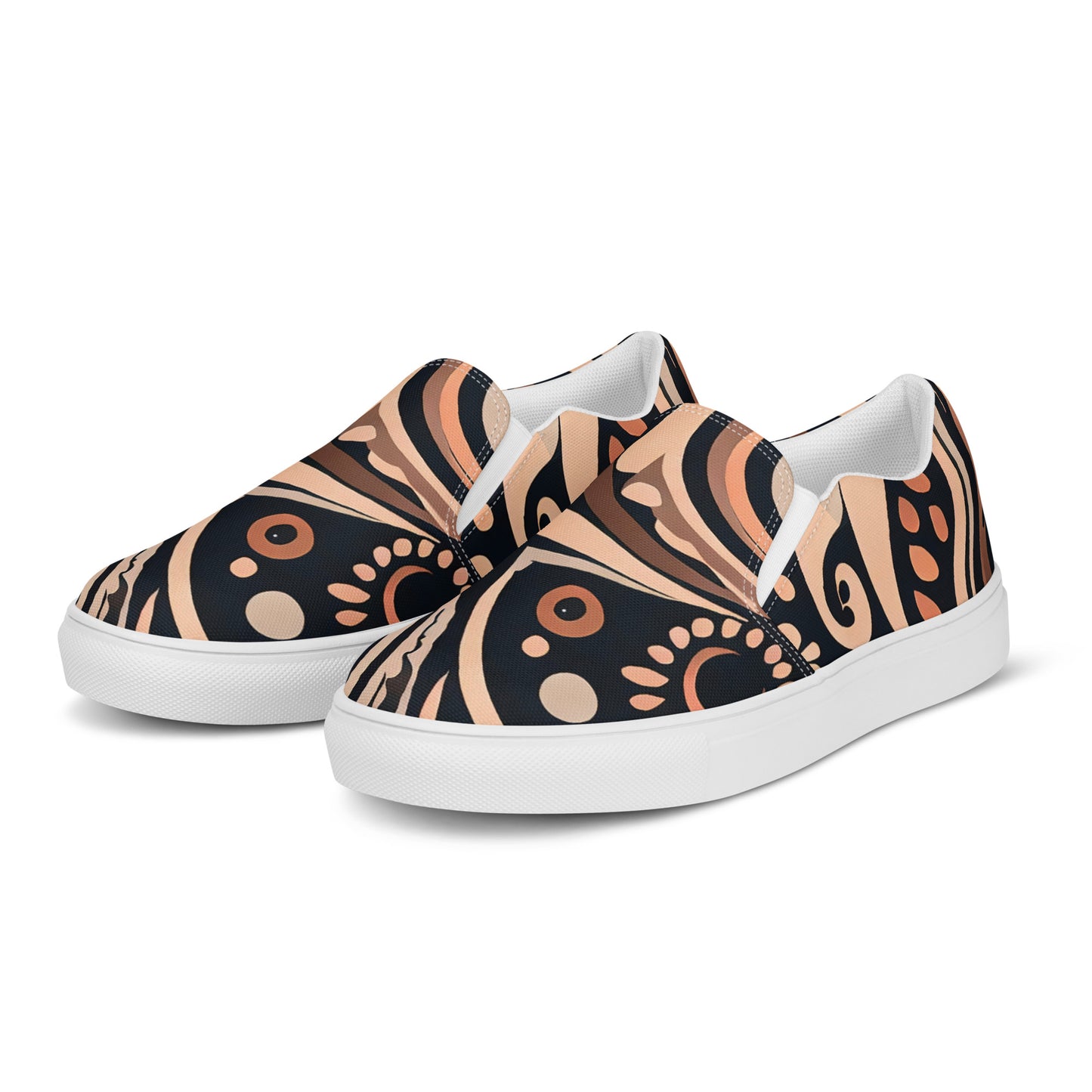 DMV 0450 Boho Men’s slip-on canvas shoes