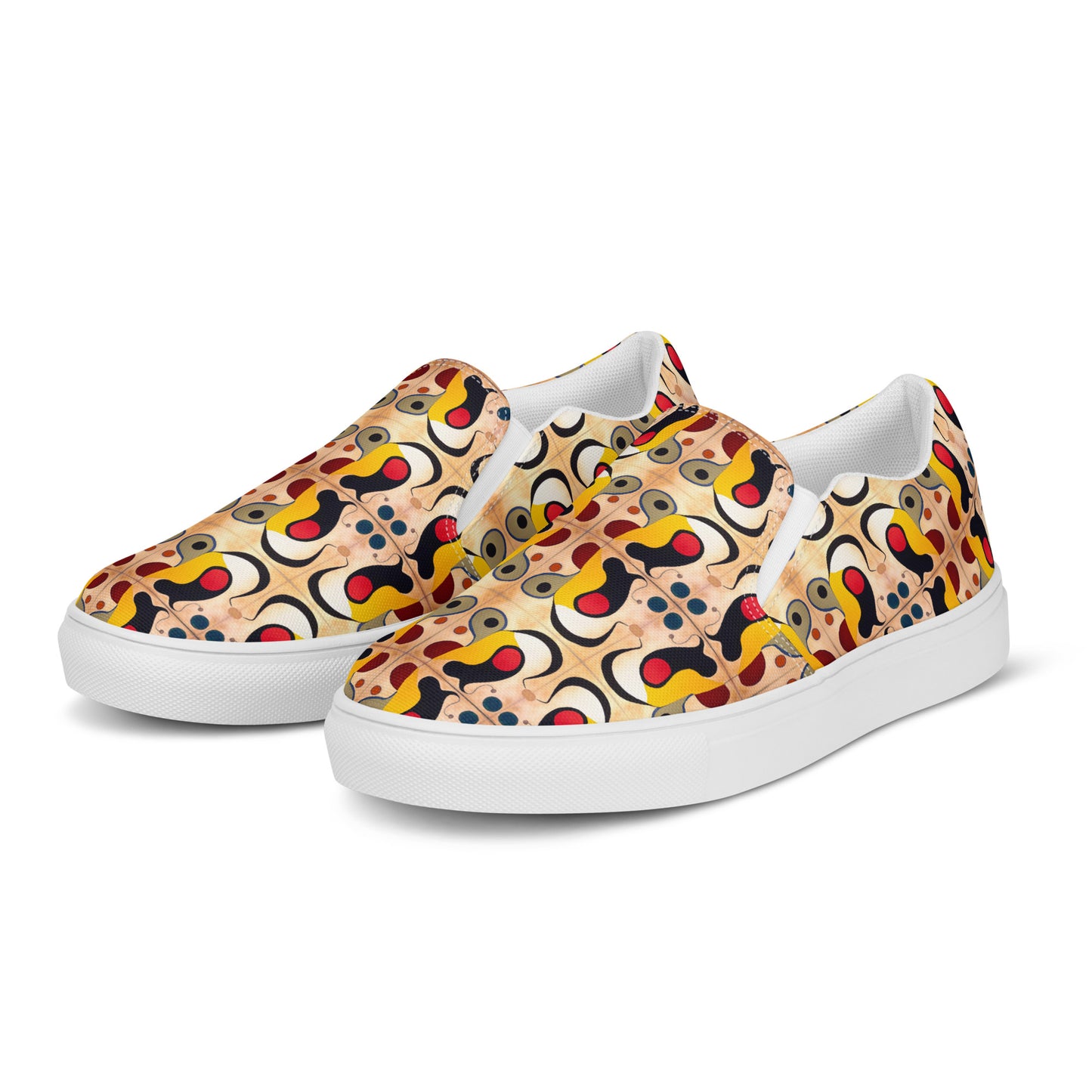 DMV 1751 Vintage Artsy Men’s slip-on canvas shoes