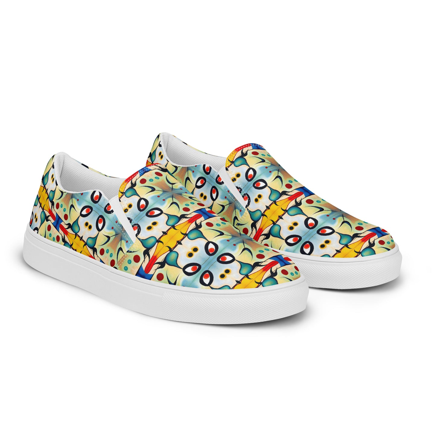 DMV 0102 Vintage Artsy Men’s slip-on canvas shoes