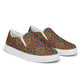 DMV 0108 Psy Artsy Men’s slip-on canvas shoes