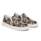 DMV 0104 Conceptual Artsy Men’s slip-on canvas shoes