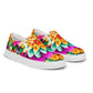 DMV 0250 Floral Men’s slip-on canvas shoes