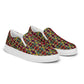 DMV 0166 Psy Artsy Men’s slip-on canvas shoes