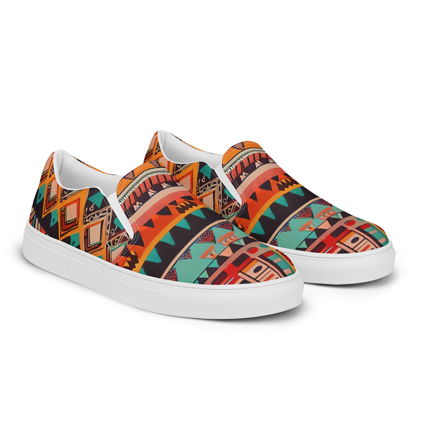 DMV 0415 Boho Men’s slip-on canvas shoes