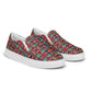 DMV 0185 Vintage Artsy Men’s slip-on canvas shoes