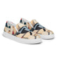 DMV 0508 Abstract Art Men’s slip-on canvas shoes