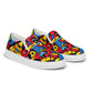 DMV 0714 Psy Art Men’s slip-on canvas shoes