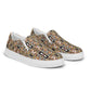 DMV 0775 Chic Boho Men’s slip-on canvas shoes