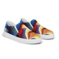 DMV 1069 Abstract Art Men’s slip-on canvas shoes