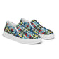 DMV 0362 Vintage Artsy Men’s slip-on canvas shoes