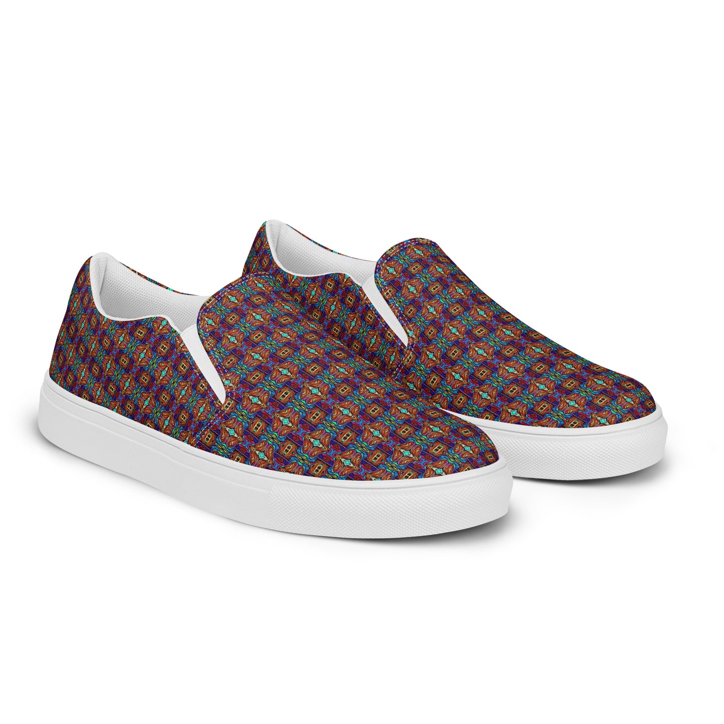 DMV 0493 Psy Artsy Men’s slip-on canvas shoes