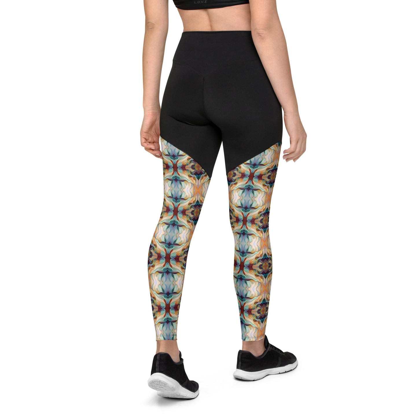 DMV 0273 Chic Boho Sports Leggings