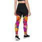 DMV 0238 Floral Sports Leggings