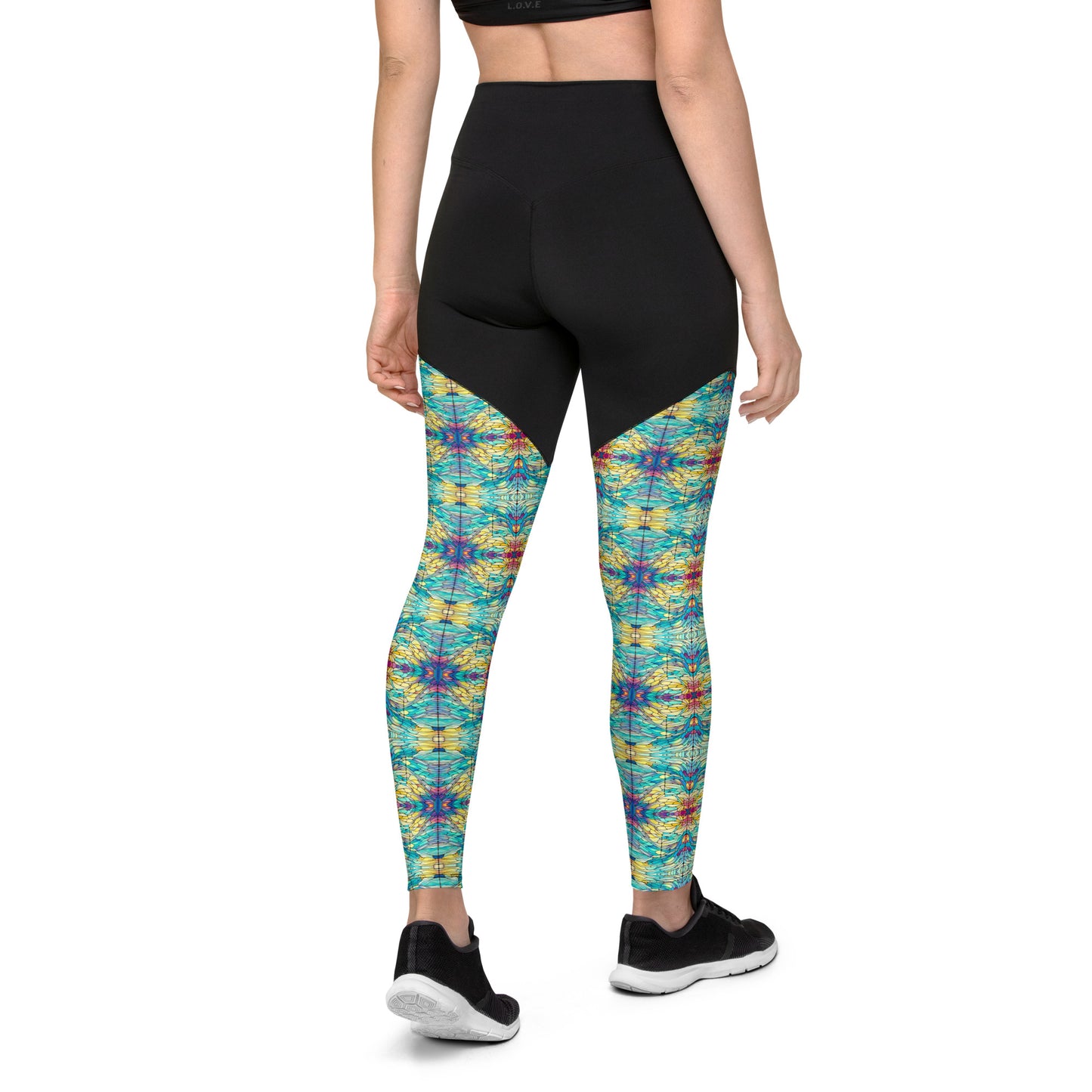 DMV 0231 Chic Boho Sports Leggings