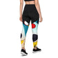 DMV 0037 Retro Art Sports Leggings