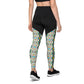 DMV 0076 Vintage Artsy Sports Leggings