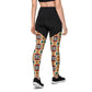 DMV 0040 Vintage Artsy Sports Leggings