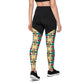 DMV 0044 Vintage Artsy Sports Leggings