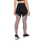 DMV 0010 Vintage Artsy Sports Leggings