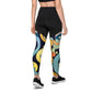 DMV 0242 Retro Art Sports Leggings