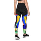 DMV 0255 Retro Art Sports Leggings