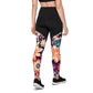 DMV 0253 Floral Sports Leggings