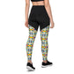 DMV 0102 Vintage Artsy Sports Leggings