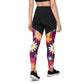 DMV 0097 Floral Sports Leggings