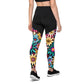 DMV 0265 Floral Sports Leggings