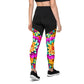 DMV 0250 Floral Sports Leggings