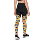 DMV 0103 Vintage Artsy Sports Leggings