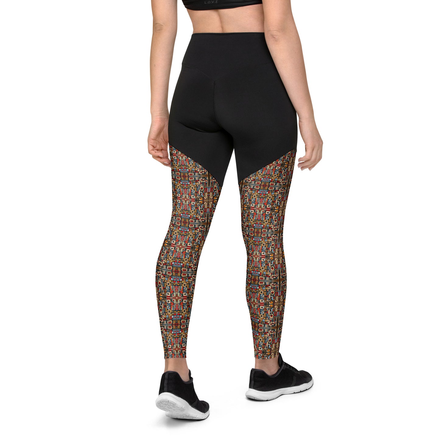 DMV 0280 Classic Boho Sports Leggings