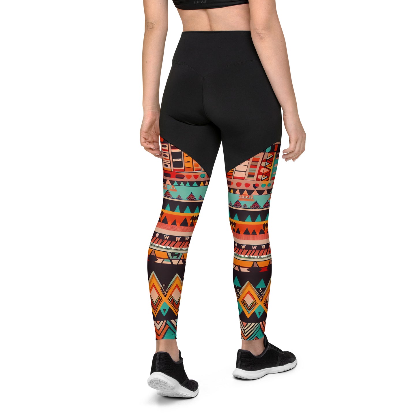 DMV 0415 Boho Sports Leggings