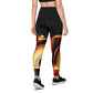 DMV 0261 Retro Art Sports Leggings