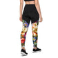 DMV 0268 Floral Sports Leggings