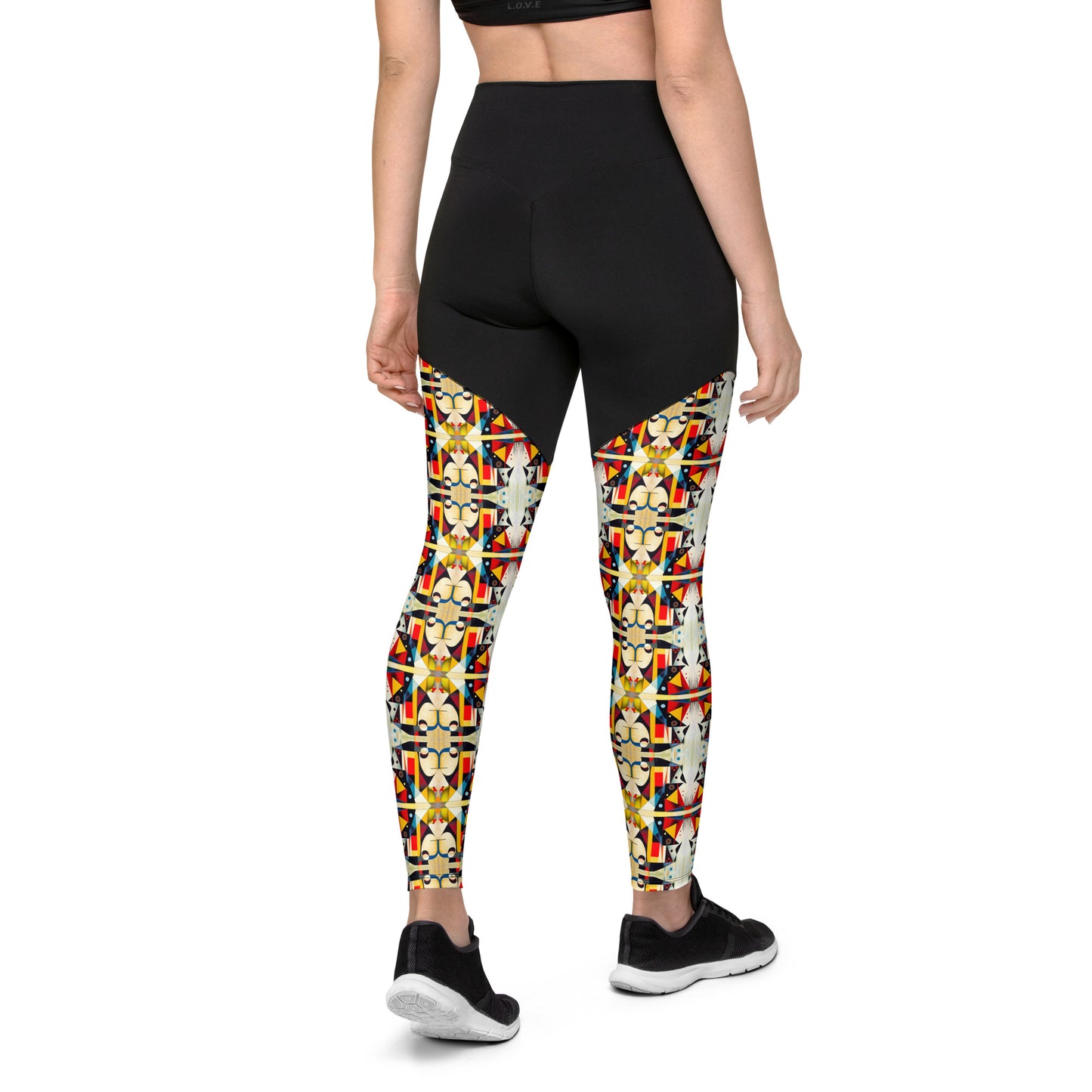 DMV 0517 Chic Boho Sports Leggings