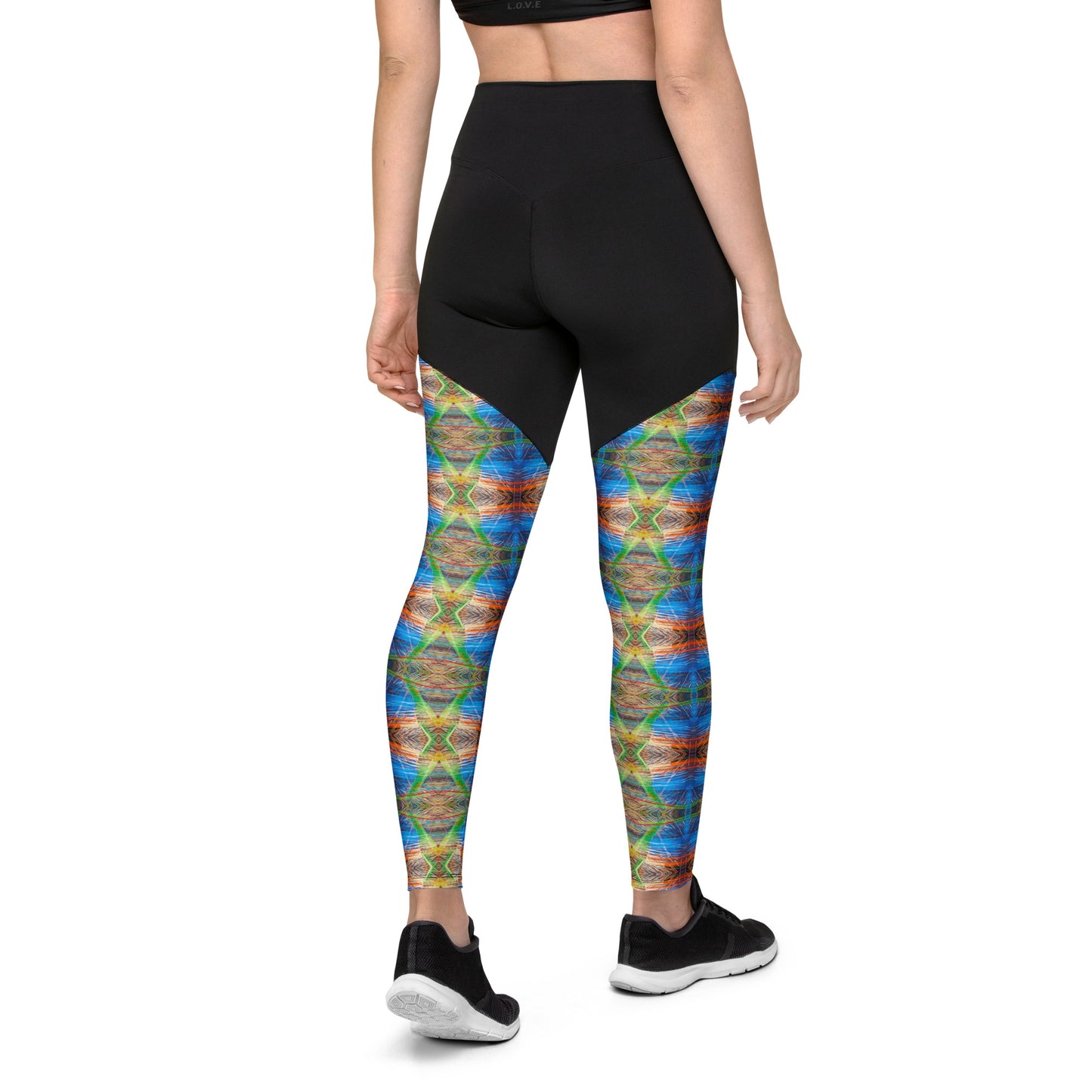 DMV 1305 Avant Garde Artsy Sports Leggings